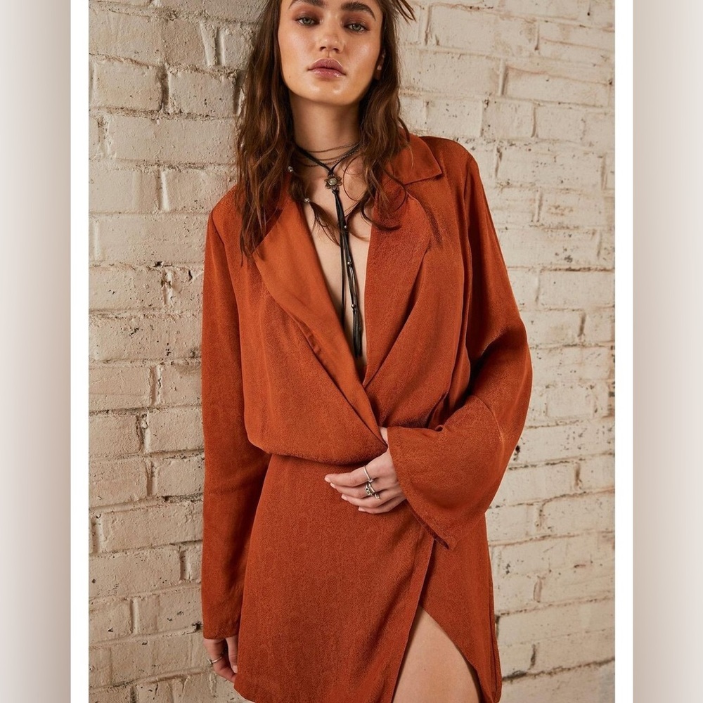 Free People Simone Mini Blazer Dress